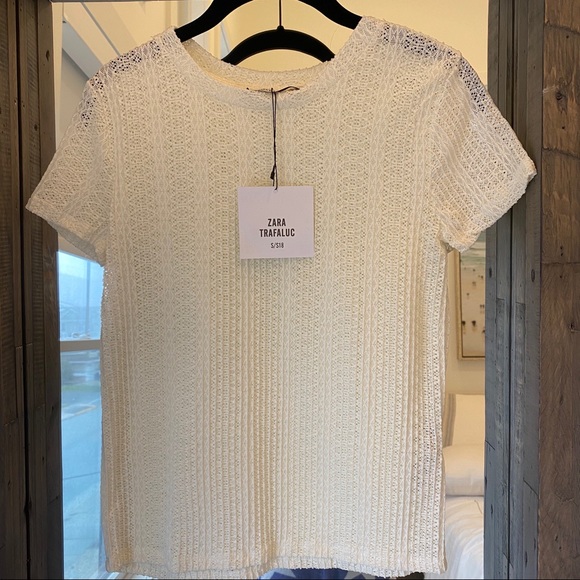 Zara Tops - ZARA new with tags, crochet top